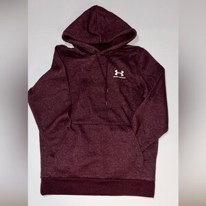Under Armour Men's Maroon Heather Pullover Hoodie